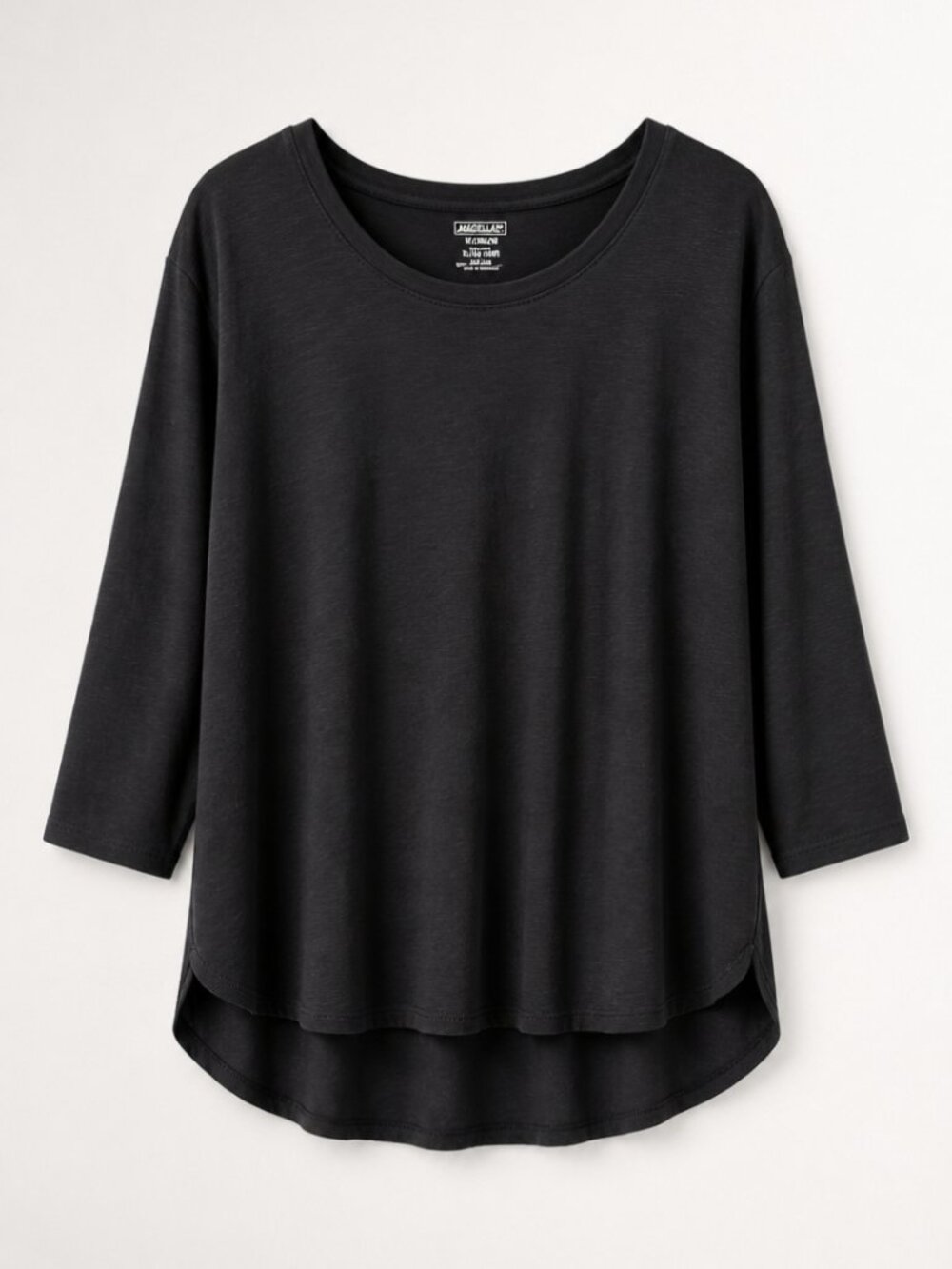 Women's Black Crewneck Top - XL